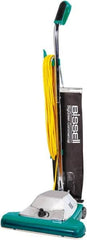 Bissell - Single Motor Bagless Upright Vacuum Cleaner - 16" Cleaning Width, 7.25" Amps, Ergonomically Looped Handle, Green & Black - Exact Tooling