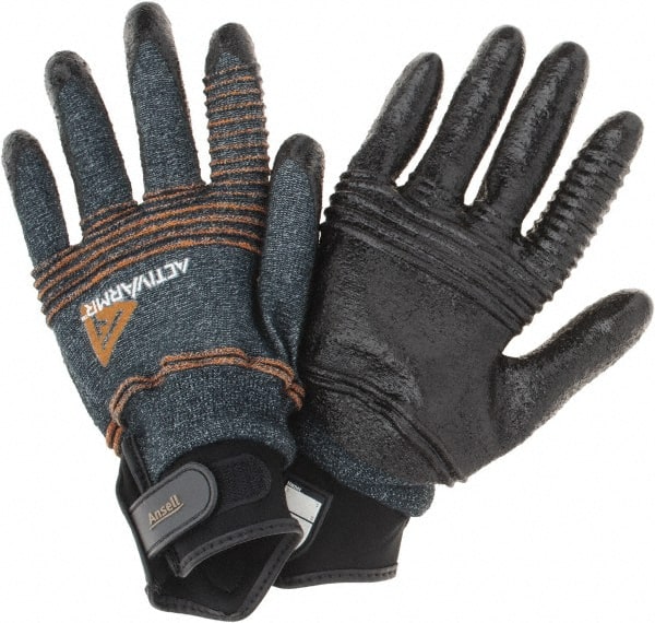 Ansell - Foam Nitrile Work Gloves - Paired - Exact Tooling