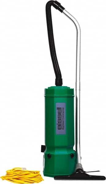 Bissell - Backpack Vacuum Cleaner - 120 Volts, 1.5 hp, 10.2 Amps, 1,175 Watts, 10.5 Lb - Exact Tooling