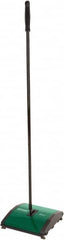 Bissell - 7-1/2" Sweeping Width, Dual Brush Walk Behind Sweeper - Manual Push - Exact Tooling