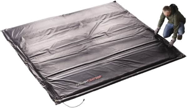 Powerblanket - 120" Long x 120" Wide, Flat, PVC, Standard Heat Blanket - 120 Volts, Flat Back - Exact Tooling