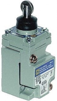 Square D - SPDT, NC/NO, 600 Volt Screw Terminal, Roller Plunger Actuator, General Purpose Limit Switch - 1, 2, 4, 6, 12, 13, 6P NEMA Rating, IP67 IPR Rating - Exact Tooling