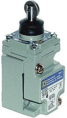 Square D - SPDT, NC/NO, 600 Volt Screw Terminal, Roller Plunger Actuator, General Purpose Limit Switch - 1, 2, 4, 6, 12, 13, 6P NEMA Rating, IP67 IPR Rating - Exact Tooling