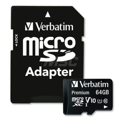Verbatim - Office Machine Supplies & Accessories; Office Machine/Equipment Accessory Type: Memory Card ; For Use With: Laptops; Home Computer ; Color: Black - Exact Tooling