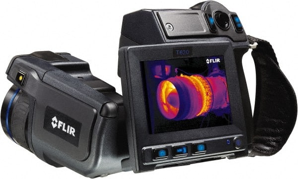 FLIR - -40 to 1,202°F (-40 to 650°C) Thermal Imaging Camera - 4.3" Color LCD Display, 1000 Image Storage Capacity, 640 x 480 Resolution - Exact Tooling