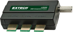 Extech - Black Electrical Test Equipment Component Fixture - Use with LCR200 LCR Meters - Exact Tooling