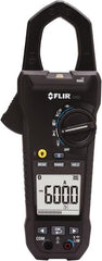 FLIR - CM83, CAT IV, Digital True RMS Wireless Clamp Meter with 1.45" Clamp On Jaws - 1000 VAC/VDC, 600 AC/DC Amps, Measures Voltage, Capacitance, Current, Frequency, Resistance - Exact Tooling