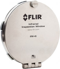 FLIR - 95mm (3.74\x94) Diam, Infrared Viewing Window - 2mm (0.08") Thickness, Use with Thermal Imagers - Exact Tooling