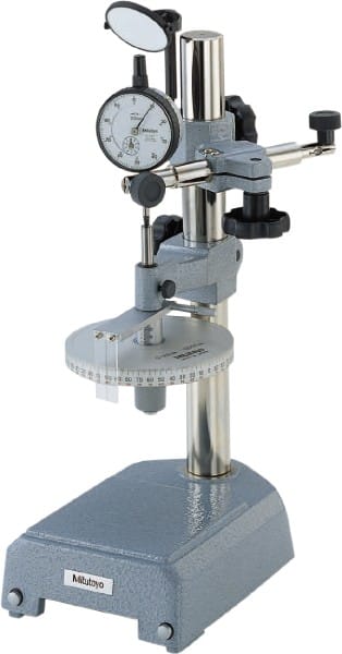 Mitutoyo - 0 to 25mm Dial Gage Tester - Accurate to 1µ - Exact Tooling