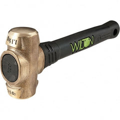 Wilton - Non-Sparking Hammers Tool Type: Brass Hammer Head Material: Brass - Exact Tooling