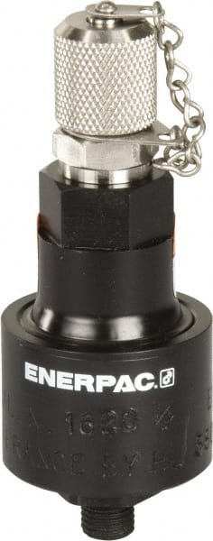 Enerpac - Diaphragm Accumulators; Capacity: 1.220 ; Maximum Working Pressure (psi): 5000 ; Overall Height (Decimal Inch): 4.1400 ; Diameter (Decimal Inch): 1.6900 ; Port Thread Size SAE: 4 ; Diaphragm Material: Neoprene - Exact Tooling
