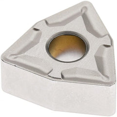 Seco - WNMG332 M3 Grade TP1501 Carbide Turning Insert - Al2O3 Finish, 80° Trigon, 3/8" Inscr Circle, 3/16" Thick, 1/32" Corner Radius - Exact Tooling