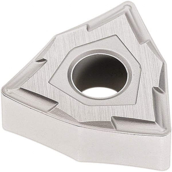 Seco - WNMG331 MF2 Grade TP2501 Carbide Turning Insert - Al2O3 Finish, 80° Trigon, 3/8" Inscr Circle, 3/16" Thick, 1/64" Corner Radius - Exact Tooling