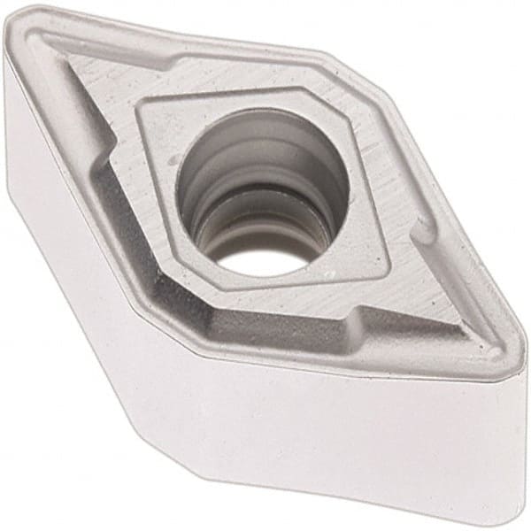 Seco - DNMX332 W-MF2 Grade TP2501 Carbide Turning Insert - Al2O3 Finish, 55° Diamond, 3/8" Inscr Circle, 3/16" Thick, 1/32" Corner Radius - Exact Tooling