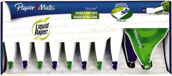 Paper Mate Liquid Paper - 4.2mm x 12 m Correction Tape - Exact Tooling