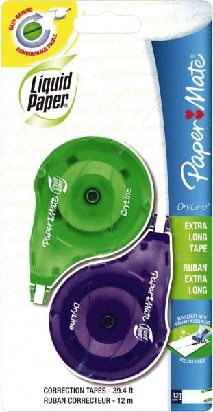 Paper Mate Liquid Paper - 4.2mm x 12 m Correction Tape - Exact Tooling