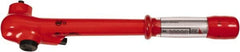 Wiha - 3/8" Drive Insulated Torque Wrench - 5 N/m to 50 N/m Torque, 14-1/2" OAL - Exact Tooling