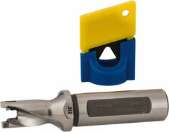 Iscar - 0.512" to 0.527" Diam, 1.5xD, 0.77" Max Depth, 5/8" Shank Diam, 3.35" OAL, Replaceable-Tip Drill - FCP, ICK, ICK-2M, ICM, ICN, ICP, iCP-2M Insert, 13 Seat Size, 43087428 Toolholder, Series SumoCham - Exact Tooling