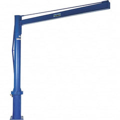 Vestil - 1,000 Lb Load Capacity, Steel Jib Crane - 10' Span - Exact Tooling