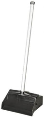 Ability One - Dust Pans & Scoops - LOBBY DUST PAN PLAS HOP W/ALUM HNDL - Exact Tooling