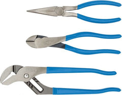 Channellock - 3 Piece Combination Plier Set - Comes in Display Card - Exact Tooling