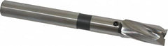 Cleveland - 19/32" Diam, 1/2" Shank, Diam, 3 Flutes, Straight Shank, Interchangeable Pilot Counterbore - Exact Tooling
