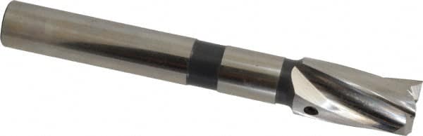 Cleveland - 25/32" Diam, 5/8" Shank, Diam, 3 Flutes, Straight Shank, Interchangeable Pilot Counterbore - Exact Tooling