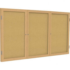 Ghent - Cork Bulletin Boards Style: Enclosed Cork Bulletin Boards Color: Natural Cork - Exact Tooling