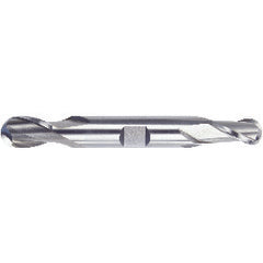 9/32 Dia. - 3-3/8 OAL - HSS - Bright - Ball Nose DE EM-2 FL - Exact Tooling