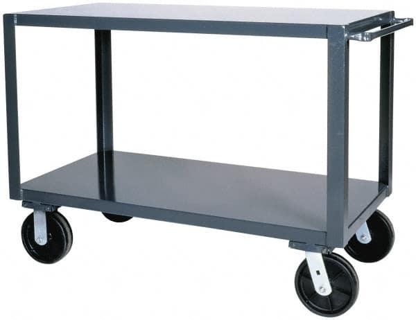 Durham - Heavy Duty Portable Table - 48" Long x 24" Deep x 30-1/4" High - Exact Tooling