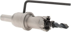 Value Collection - 3/4" Diam, 1" Cutting Depth, Hole Saw - Carbide-Tipped Saw - Exact Tooling