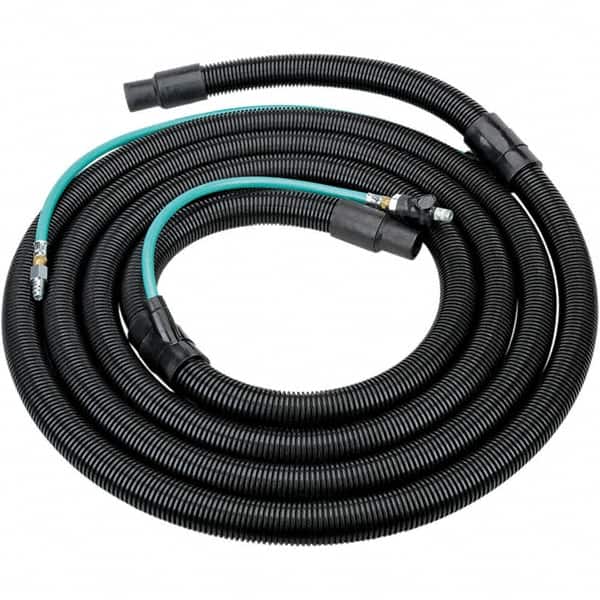 Dynabrade - 20' Hose Length, 1-1/4" Vacuum Cleaner Attachments & Hose - ESD Safe, 1-1/4" - Exact Tooling