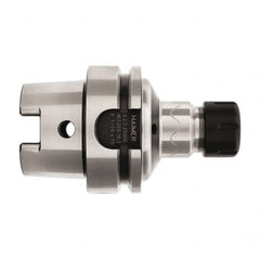 HAIMER - 1/8" to 3/8" Capacity, 6.3" Projection, HSK63A Hollow Taper, ER16 Collet Chuck - 0.0001" TIR - Exact Tooling