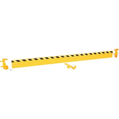 Vestil - 120' Long x 8" High, Rail System Channel Guard - 118 Lb - Exact Tooling