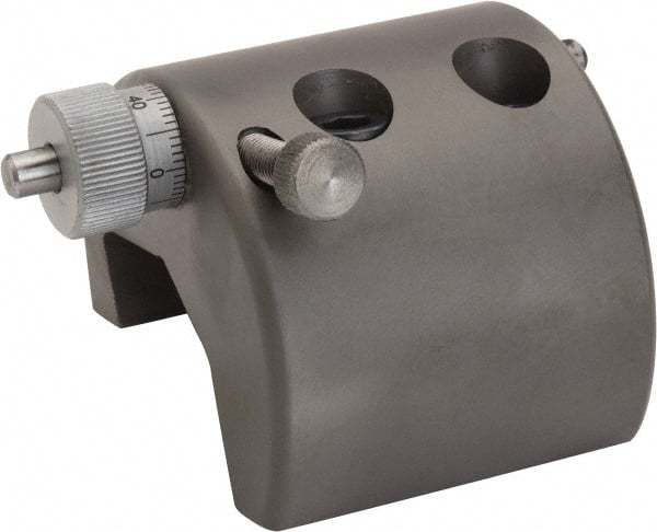 Clausing - 1-1/2 to 13" Spindle ID Micrometer Carriage Lathe Stop - Steel - Exact Tooling