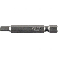 Wiha - 5mm Power Bit - 2-3/4" OAL - Exact Tooling