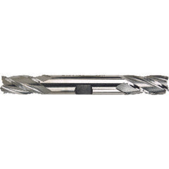11/64 Dia. x 3-1/4 Overall Length 4-Flute Square End High Speed Steel SE End Mill-Round Shank-Center Cut-Uncoated - Exact Tooling
