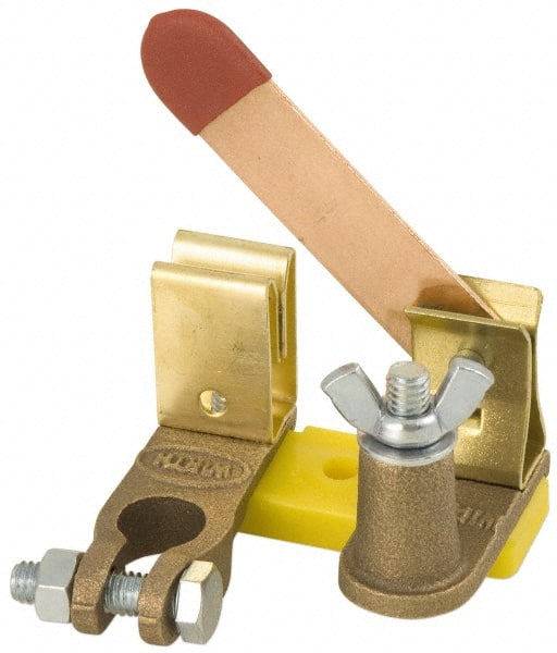 Battery Doctor - 1 Position, 12 Volt, 250 Continuous Amp, Top Mount Battery Switch - Battery Knife Switch Sequence, 1 Switch, Gold - Exact Tooling