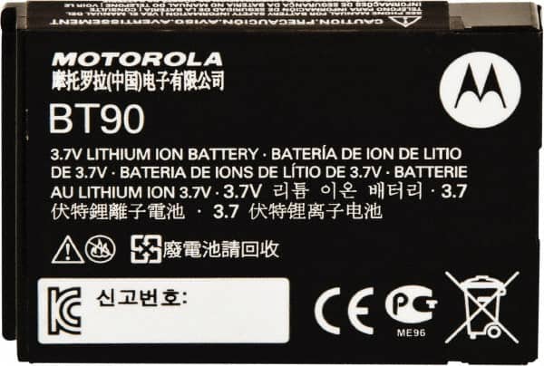 Motorola - Two Way Radio Battery - Lithium-Ion, Series CLP & DLR - Exact Tooling