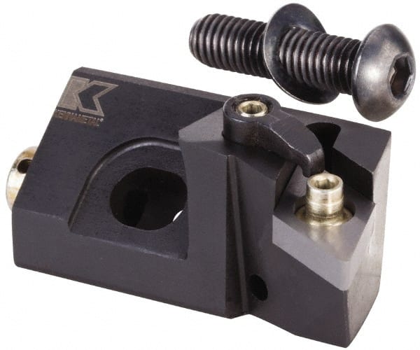 Kennametal - Series Kenloc, Left Hand, MDQN Toolholder Compatibility, DN.. Insert Compatibility, Indexable Turning Cartridge - Pin & Clamp Holding Method, 70mm OAL x 18mm OAW x 24.75mm OAH - Exact Tooling