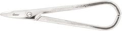 Clauss - 1" Length of Cut, Left Pattern Light Metal Snip - 7" OAL - Exact Tooling