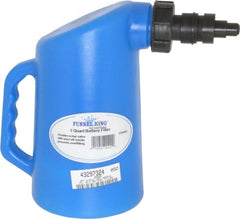 Funnel King - Automotive Battery Filler with Shutoff - 2 Quart Capacity - Exact Tooling