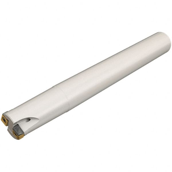 Iscar - 1" Cut Diam, 1" Max Depth of Cut, 1" Shank Diam, Indexable Plunge End Mill - Straight Shank, Through Coolant, Series TangPlunge - Exact Tooling