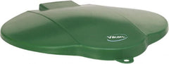 Vikan - 3 Gal Polypropylene Pail Lid - Green, For Use with 5687 - Exact Tooling
