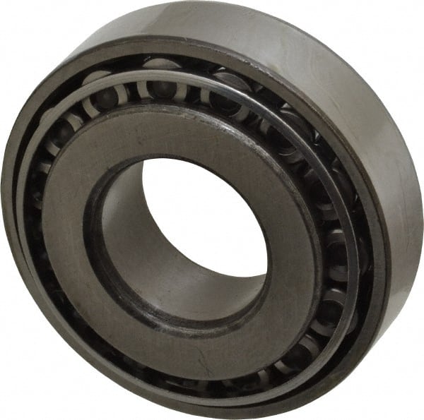 SKF - 20mm Bore Diam, 47mm OD, 15.25mm Wide, Tapered Roller Bearing - 27,500 N Dynamic Load Capacity, 28,000 N Static Load Capacity - Exact Tooling