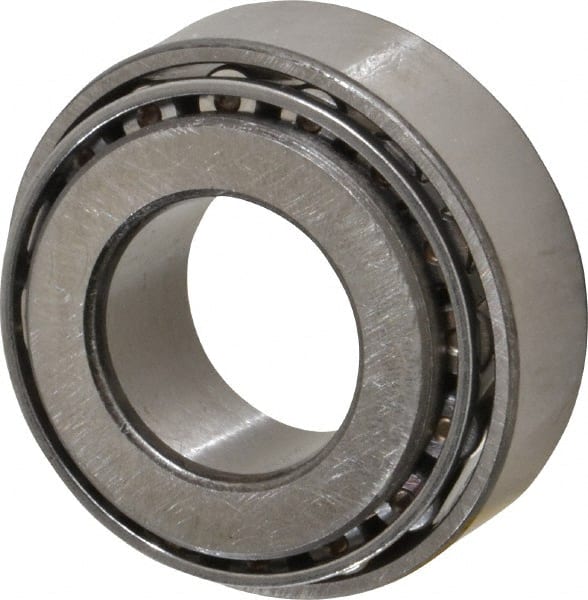 SKF - 20mm Bore Diam, 42mm OD, 15mm Wide, Tapered Roller Bearing - 24,200 N Dynamic Load Capacity, 27,000 N Static Load Capacity - Exact Tooling