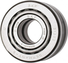 SKF - 25mm Bore Diam, 62mm OD, 36.5mm Wide, Tapered Roller Bearing - 64,400 N Dynamic Load Capacity, 80,000 N Static Load Capacity - Exact Tooling
