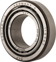 SKF - 28mm Bore Diam, 52mm OD, 16mm Wide, Tapered Roller Bearing - 31,900 N Dynamic Load Capacity, 38,000 N Static Load Capacity - Exact Tooling