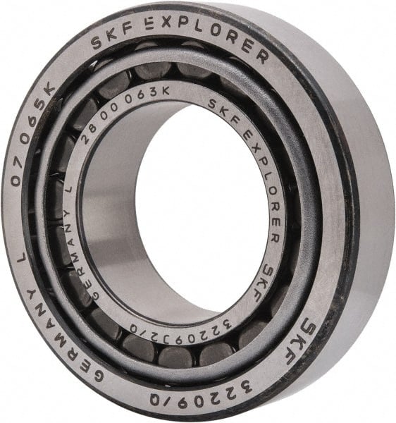 SKF - 45mm Bore Diam, 85mm OD, 24.75mm Wide, Tapered Roller Bearing - 80,900 N Dynamic Load Capacity, 98,000 N Static Load Capacity - Exact Tooling