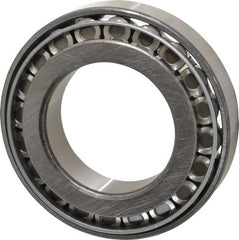 SKF - 50mm Bore Diam, 90mm OD, 21.75mm Wide, Tapered Roller Bearing - 76,500 N Dynamic Load Capacity, 91,500 N Static Load Capacity - Exact Tooling
